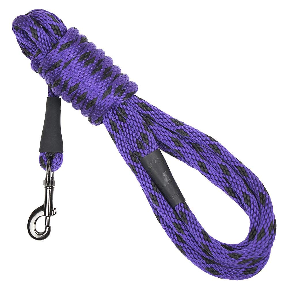 Mendota - Correa de cierre (1/2 pulgadas x 15 pies, color negro y morado)