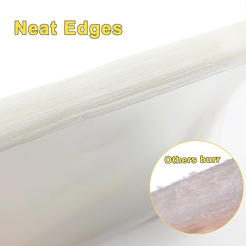 Miniatura 4 de Arsmat 200 bolsas de celofán bolsas de celofán de 15 mils con lazos bolsas gruesas de golosinas transparentes OPP para panadería galletas dulces