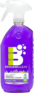 Boulder Clean Lavender Vanilla Granite & Stainless Steel Cleaner, 28 FZ
