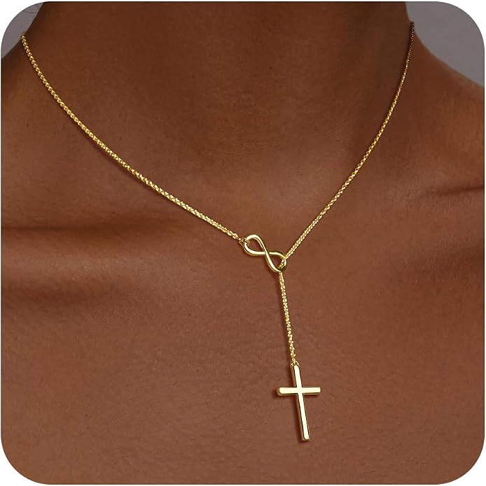 Infinity Cross Necklace