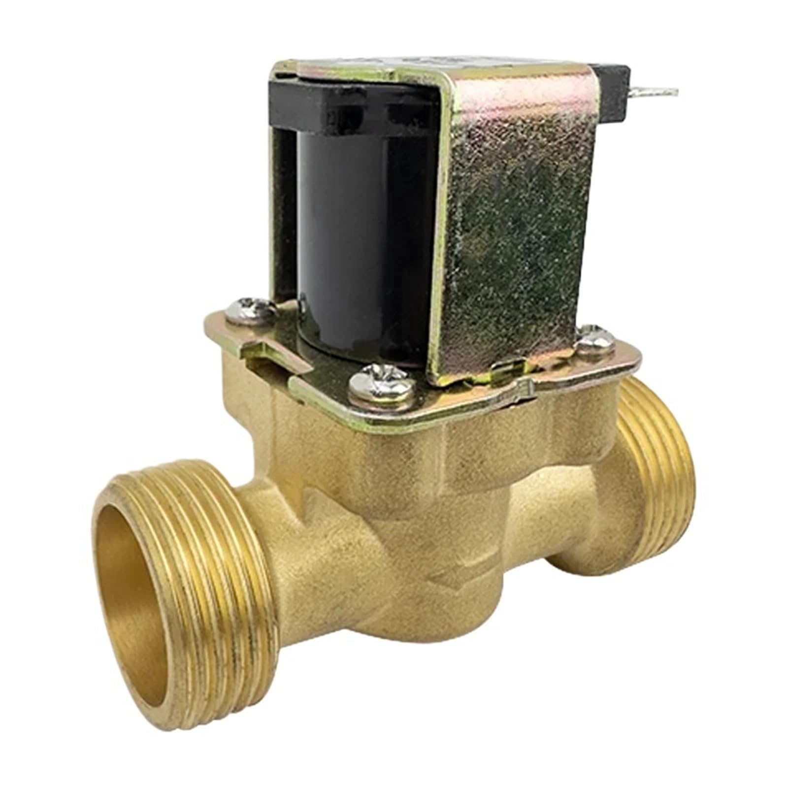 Électrovanne en laiton G3/4 AC 110V normalement fermée pour régulation eau