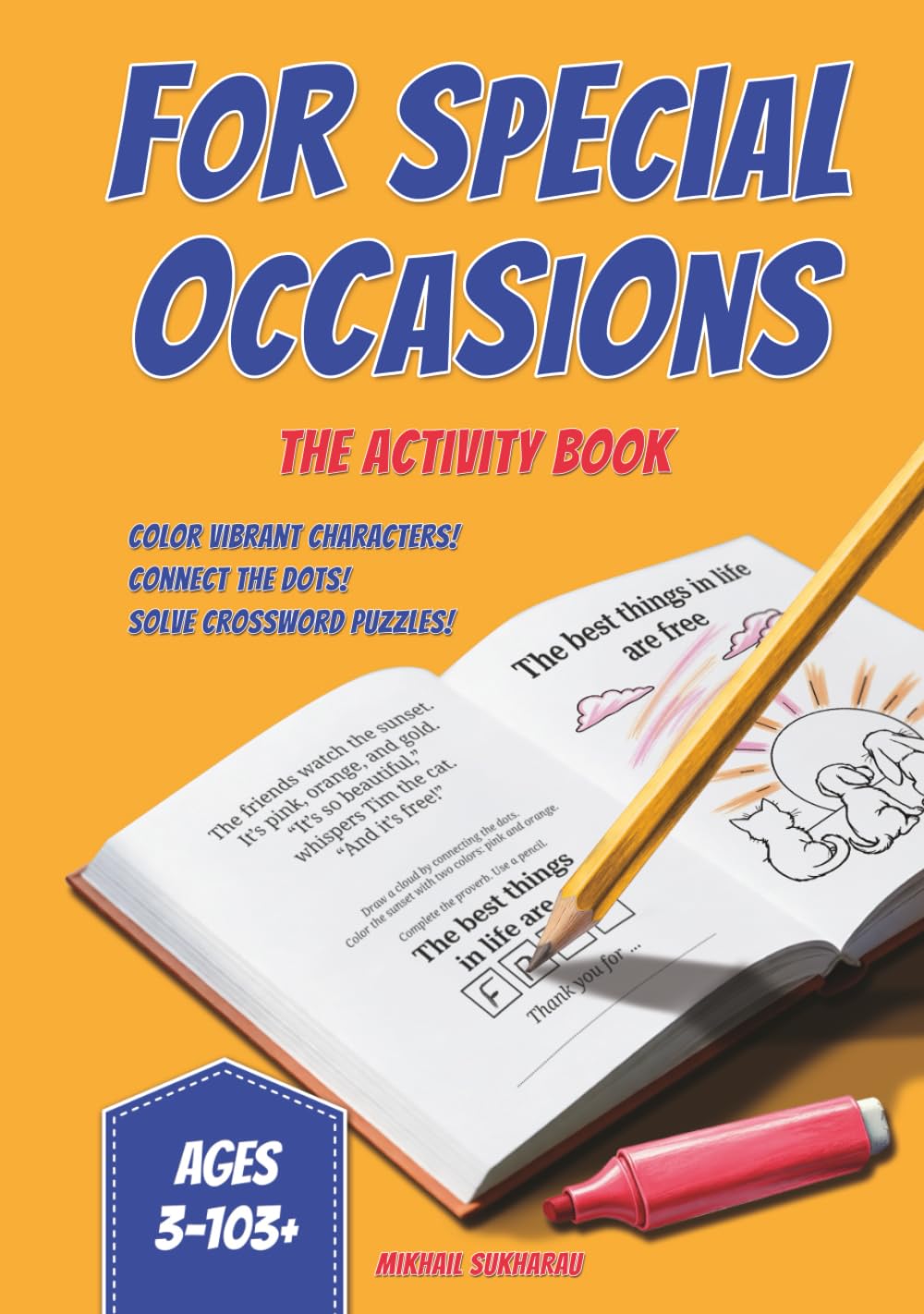 For special occasions: THE ACTIVITY BOOK