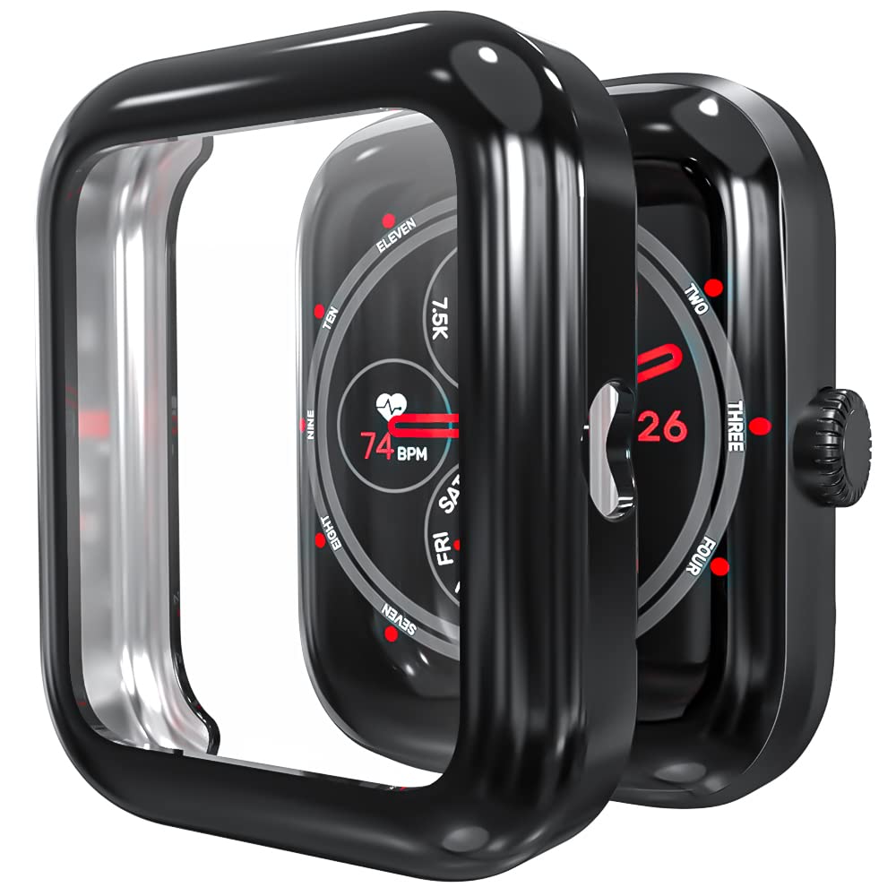 Sounce Protective Case Cover Compatible Boat Wave Style Overall Protective Case PET HD Clear Ultra-Thin Cover with Unbreakable Screen Guard - Black (B0BJDKSRKT) Amazon Price History, Amazon Price Tracker
