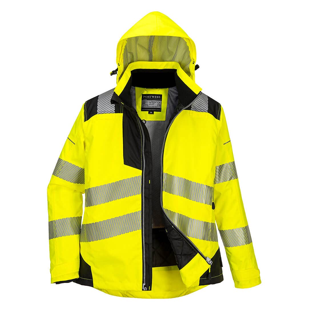 PW3 Ladies Winter Jacket YeBk R Small