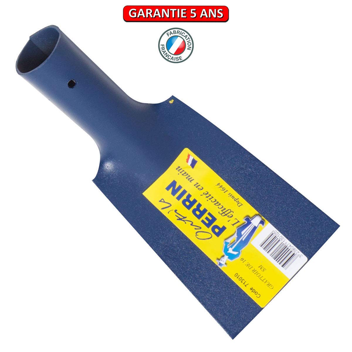 Outils Perrin Grattoir Étroit Cintré sans Manche, 10cm Largeur