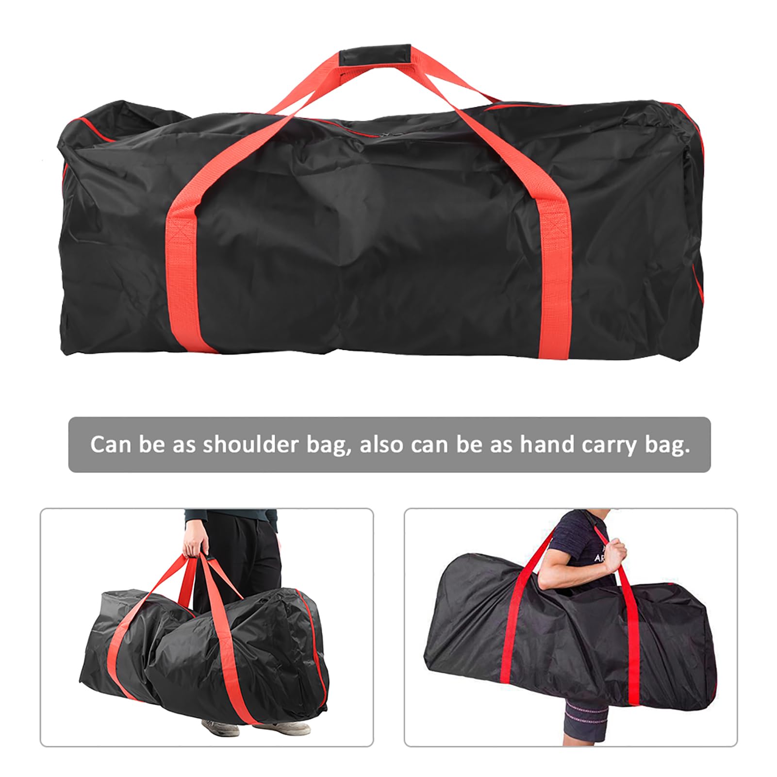 M365 Scooter Borsa Portaoggetti Portatile, Tela Impermeabile Pieghevole Borsa da Trasporto Resistente Borsa A Tracolla Maniglia Accessori Veicolo, per Xiaomi Mijia M365 Scooter Elettrico
