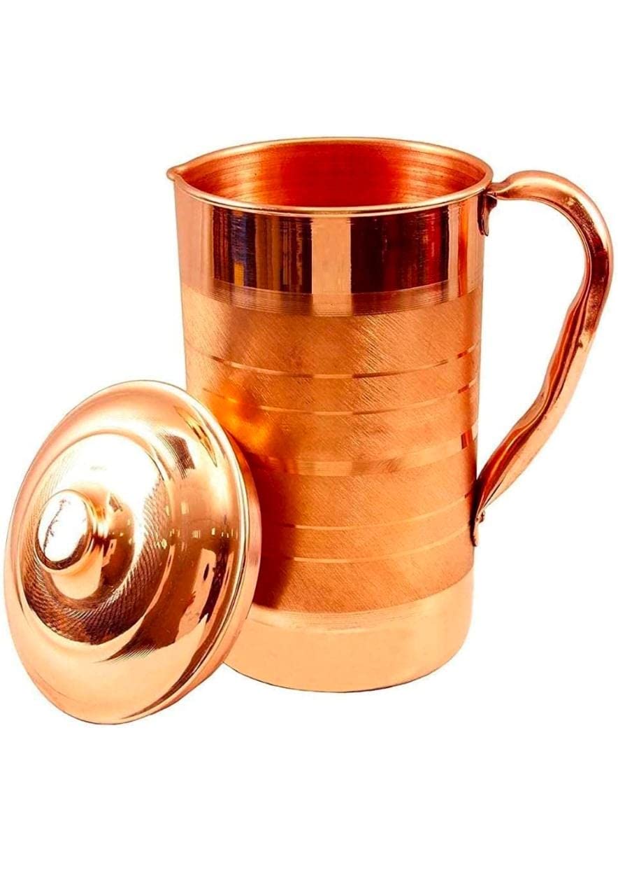 Buy Gurunanak Metal Copper Jug Copper Utensils Copper Jug 3 Litre