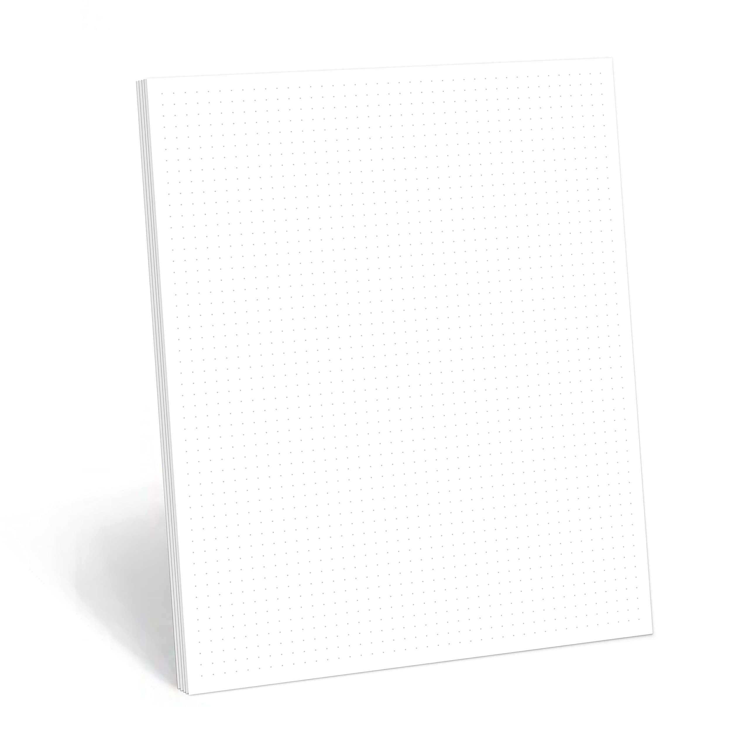 321Done Dot Grid Notepad – Dotted Graph Paper, Letter Size Large (8.5x11) – Made in USA – 50 Sheets Dotted for Bullet Planning Journaling Thick Paper