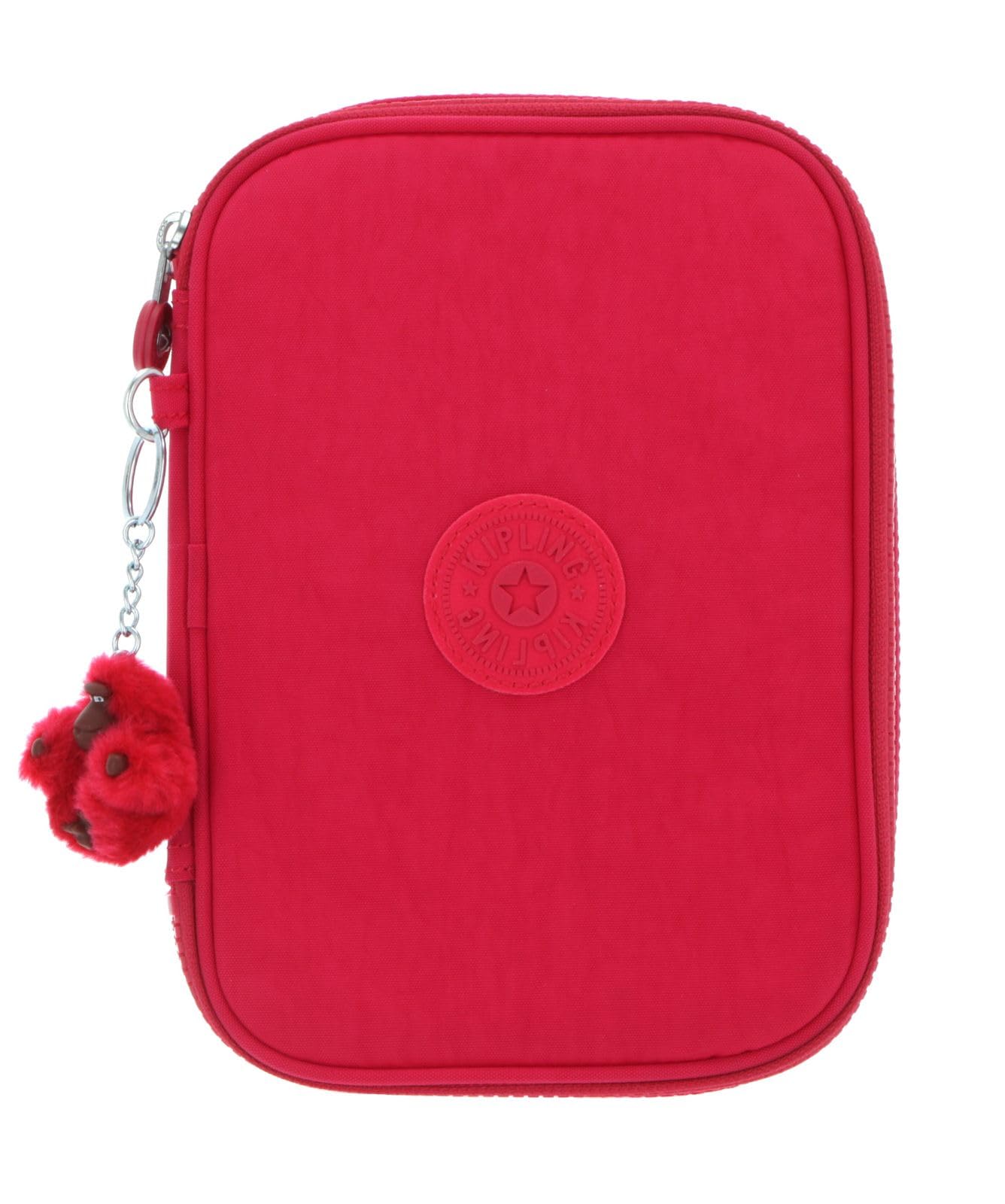 Kipling 100 PENS Large pencase, Pouches, Cases, True Pink (Pink)