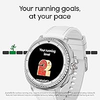 Vista 6 de Samsung Galaxy Watch 8 Classic (2025) - Reloj inteligente Bluetooth de 46 mm, diseño de cojín, bisel giratorio, botón rápido, entrenador de dormir