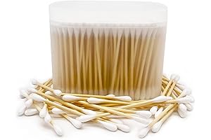 900pcs Bamboo Cotton Swabs, Your Sustainable Choice for Earwax Removal, Makeup Application, and Crafts