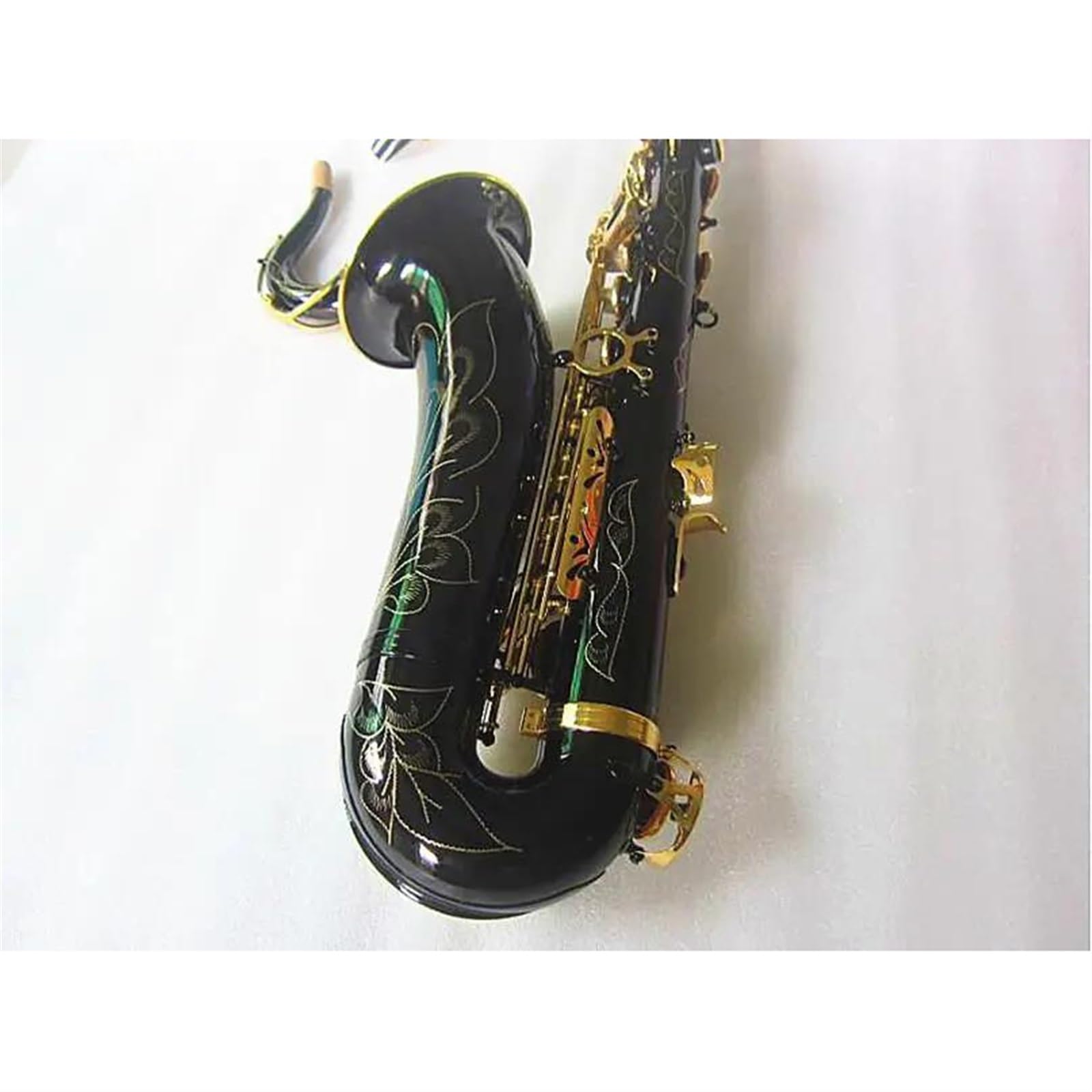 sassofono Strumento Musicale Sax Tenore Sassofono Tenore Corpo In Ottone Sax Oro Nero Con Bocchino E Custodia