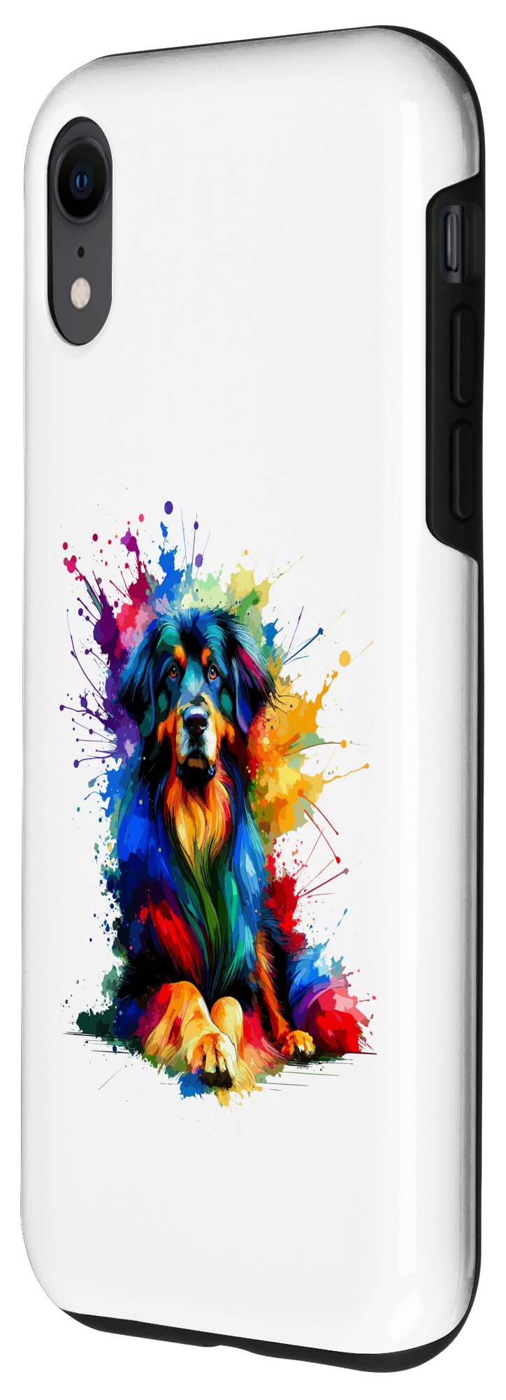 iPhone XR Colorful Splash Art Hovawart Hovawarts Hovi Case - Image 2