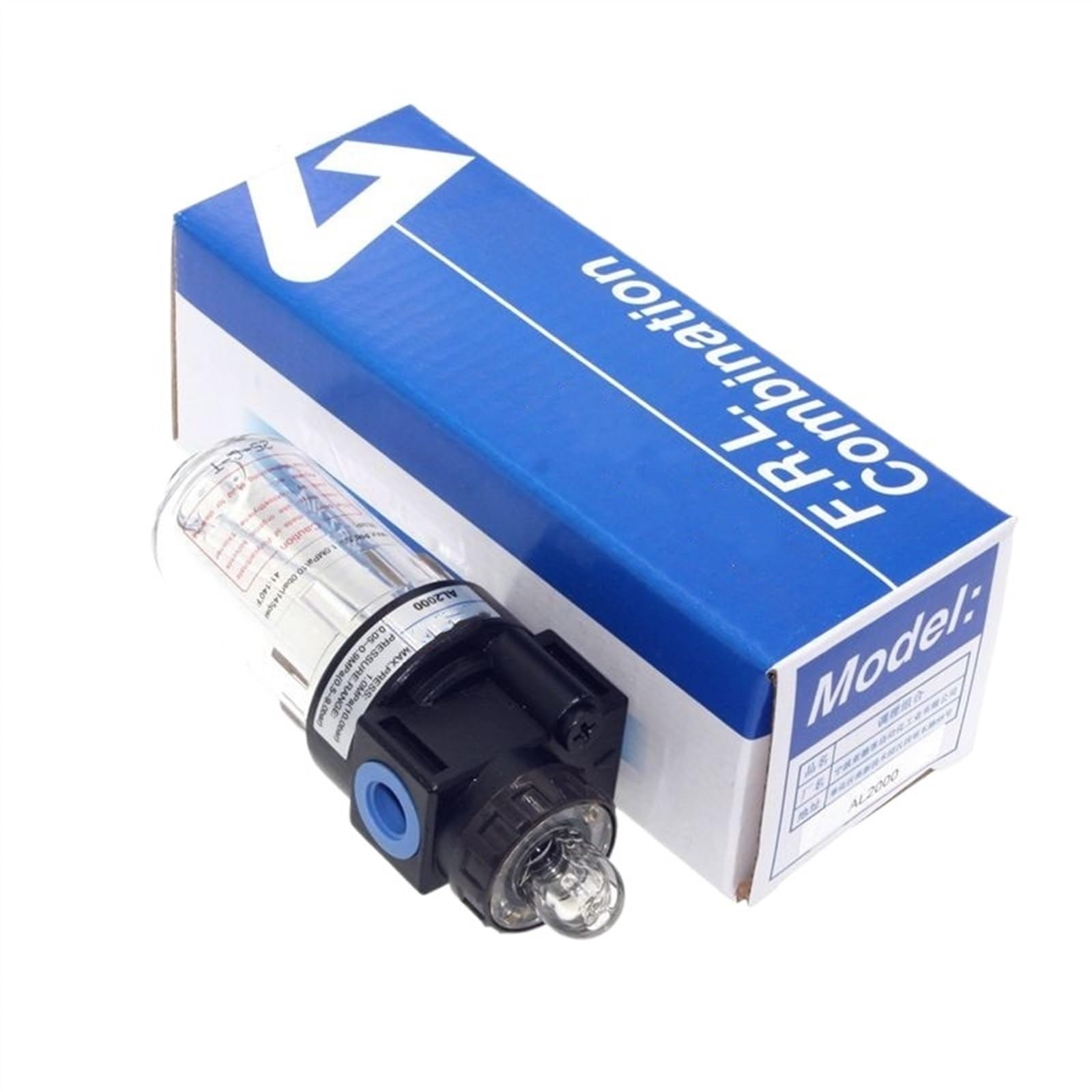 1pc Serie AL2000 Pneumatico Fonte di Aria Unità di Trattamento Lubrificatore Filtro G1/4 "Porta Aria Pneumatica Lubrificatore Compressore