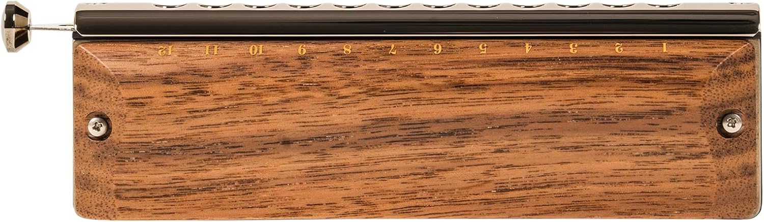 Suzuki G-48W-C Gregoire Maret Signature Harmonica, Wood Cover