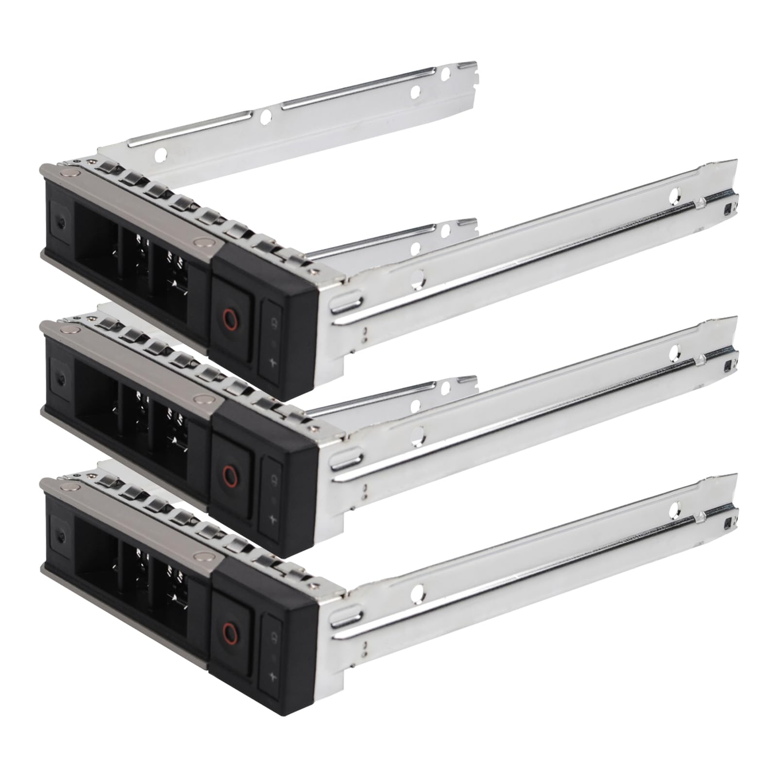 Lot de 4 Disque Dur Plateau Caddie SAS SATA 3,5 Pouces LFF 14ème génération X7K8W Y796F Tray Caddy pour Dell XC640-10 XC740xd-12 R240 R340 R440 R540 R640 R740 R840 R940