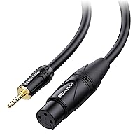 Vista 1 de CABLE MATTERS (18 pulgadas) Cable desequilibrado de 3.5 mm a XLR (cable XLR a 3.5 mm) macho a hembra