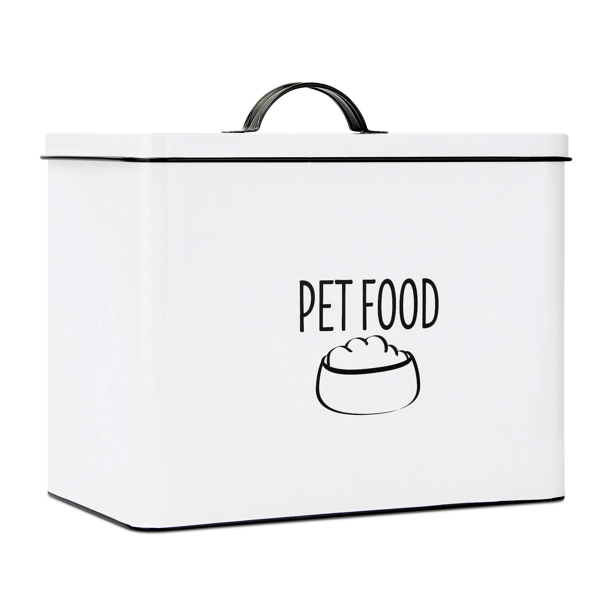 pet food storage metal