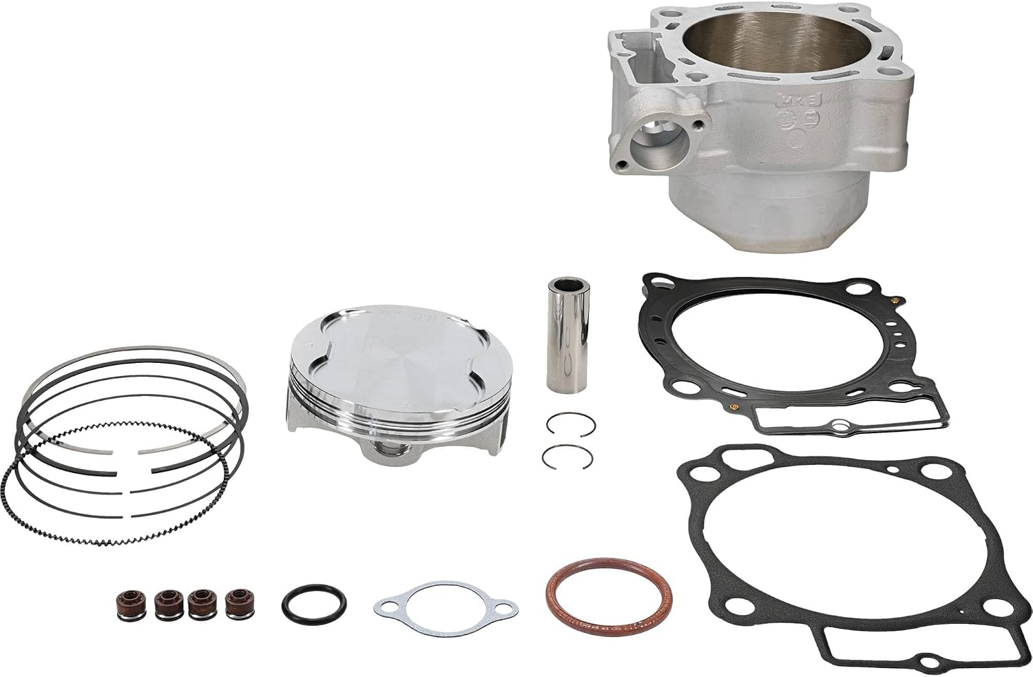 Cylinder Works 10010-K04 Standard Bore Cylinder Kit Compatible With/Replacement For Honda CRF 450 L 2019-2020, CRF 450 RL 2021-2023, CRF 450 X 2019-2023 96 mm Cylinder Diameter, 4-Cycle Engine Type