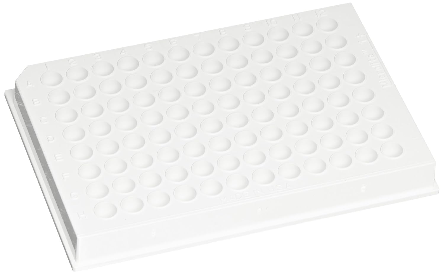 Thermo Scientific Luminescence Microlite 2+ Flat-Bottom Plate, White, Total Volume 330µL, Working Volume 280µL (Case of 50)