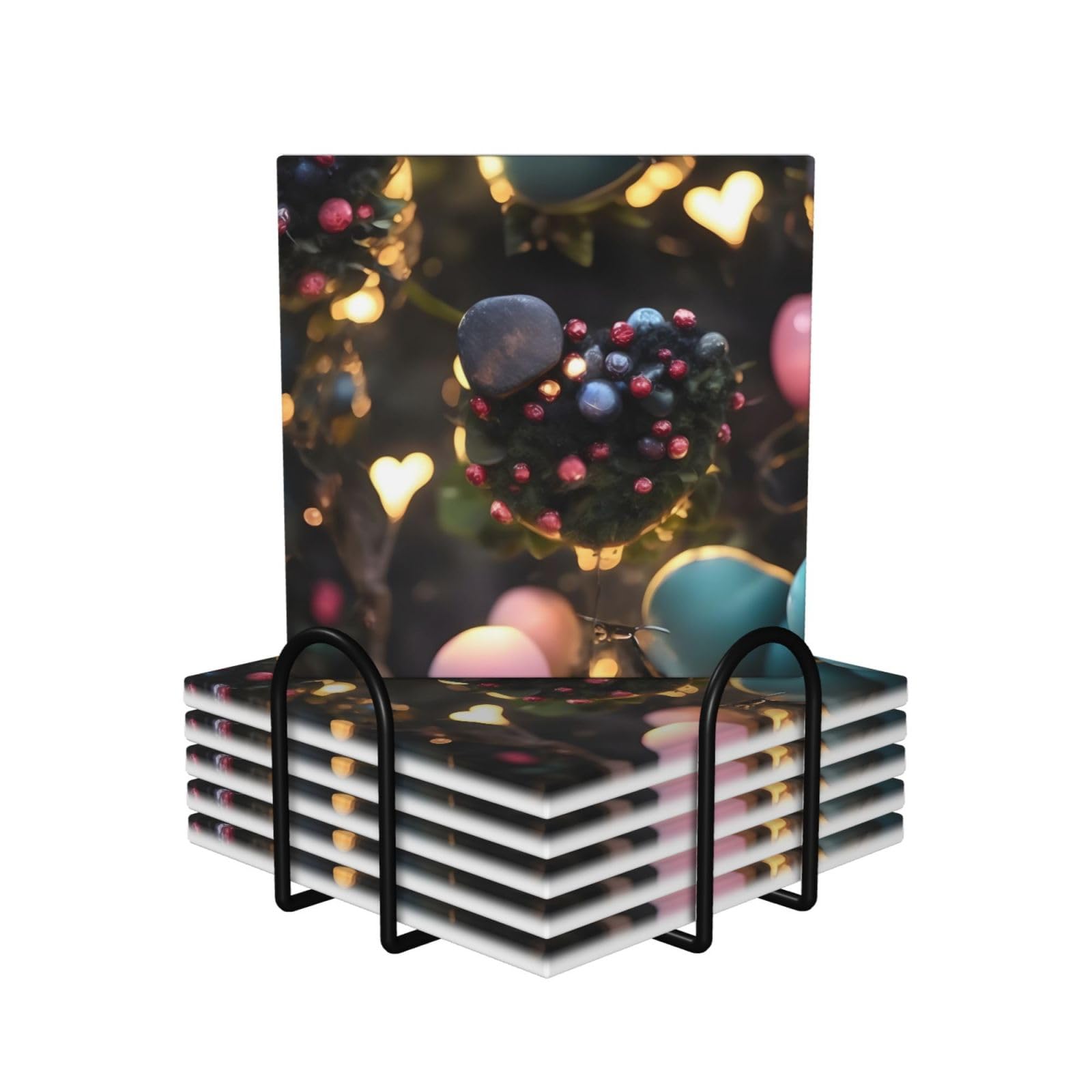 Dessous de verre Jungle of Love pour sublimer vos pauses café en terrasse