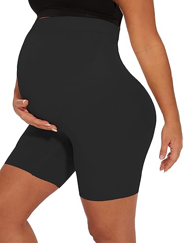 Narcissus Bump Proud - Fajas moldeadoras sin costuras para maternidad, ropa interior a medio muslo - El embarazo debe tener