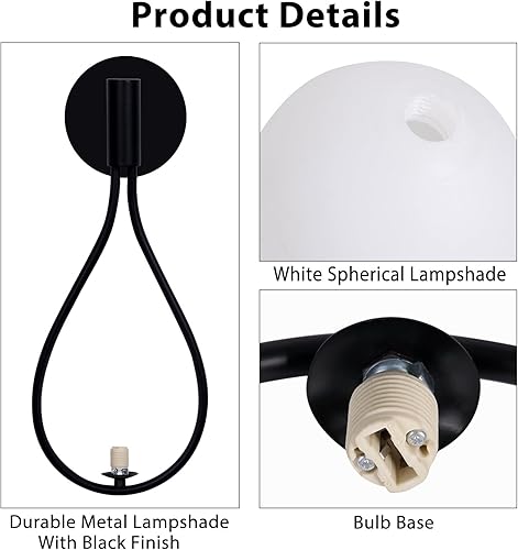 Miniatura 2 de Kamo Apliques de pared de vidrio modernos lámpara de pared interior 7 W regulable LED lámpara de pared para dormitorio sala de estar escalera