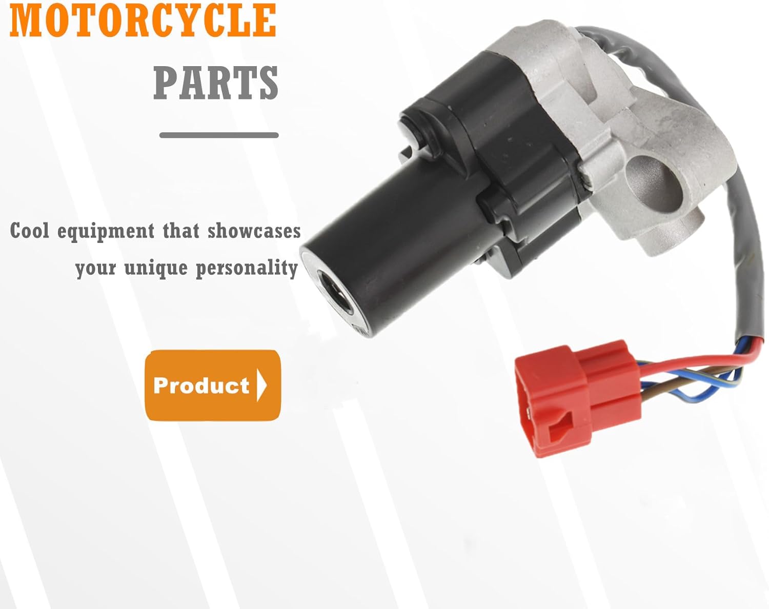 Ignition Switch Lock with Lock Keys Fuel Gas Cap 4TR-82501-00 Replacement for Yamaha 650 1100 XVS650 XVS1100 V-Star XVS1100A XVS125 XVS400 Drag Star