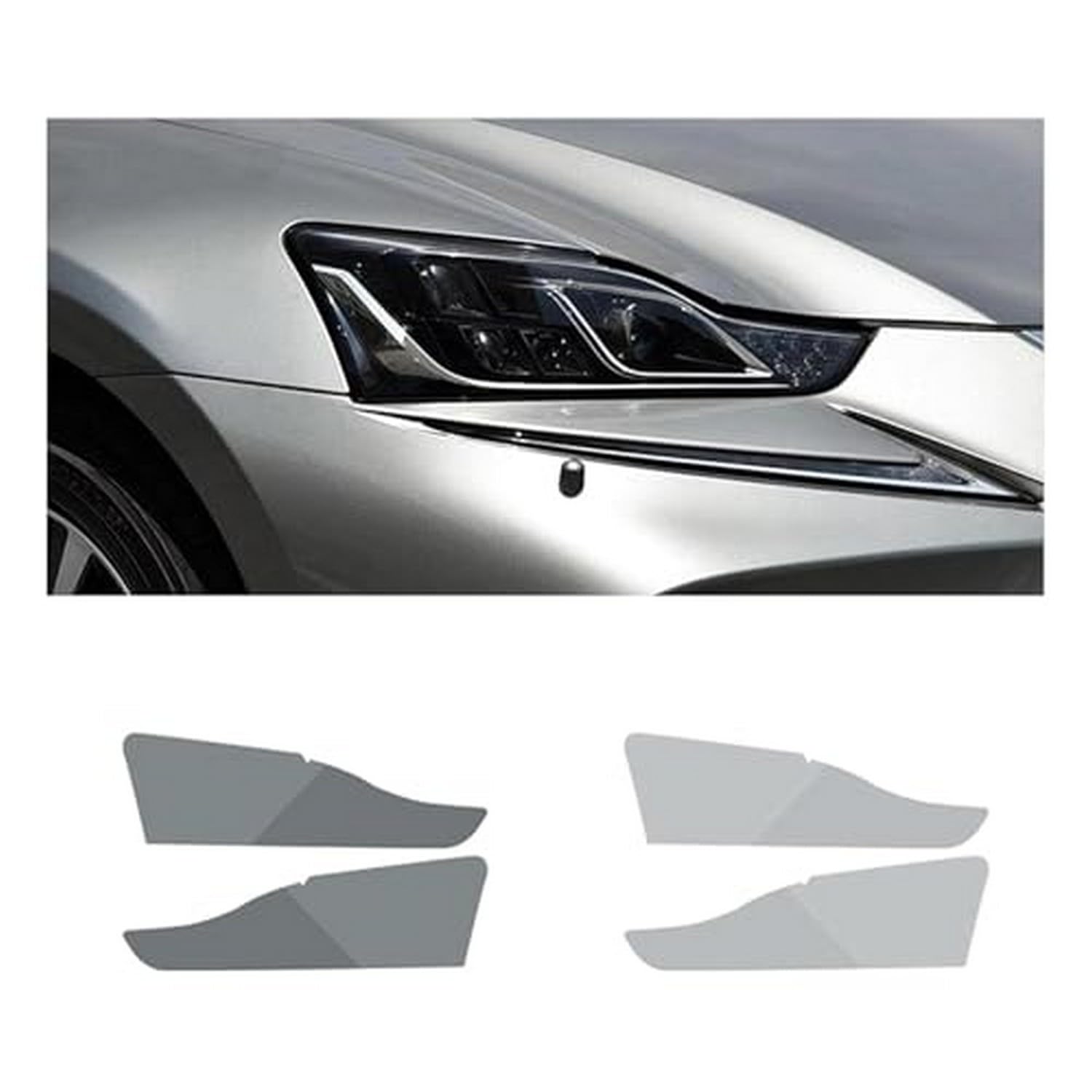 Film protection phare Lexus IS anti-jaunissement TPU vinyle