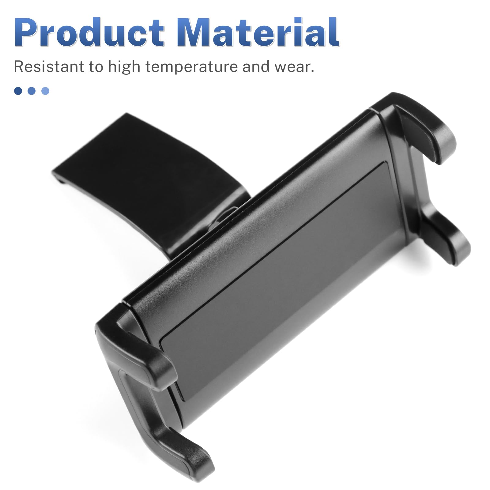KUNGKIC Support de tablette de voiture pour BYD Dolphin Surf 2023-2025 - Extensible - Pour appuie-tête - Universel - Rotation à 360° | Support de téléphone portable extensible pour appuie-tête universel rotatif à 360° pour tablette