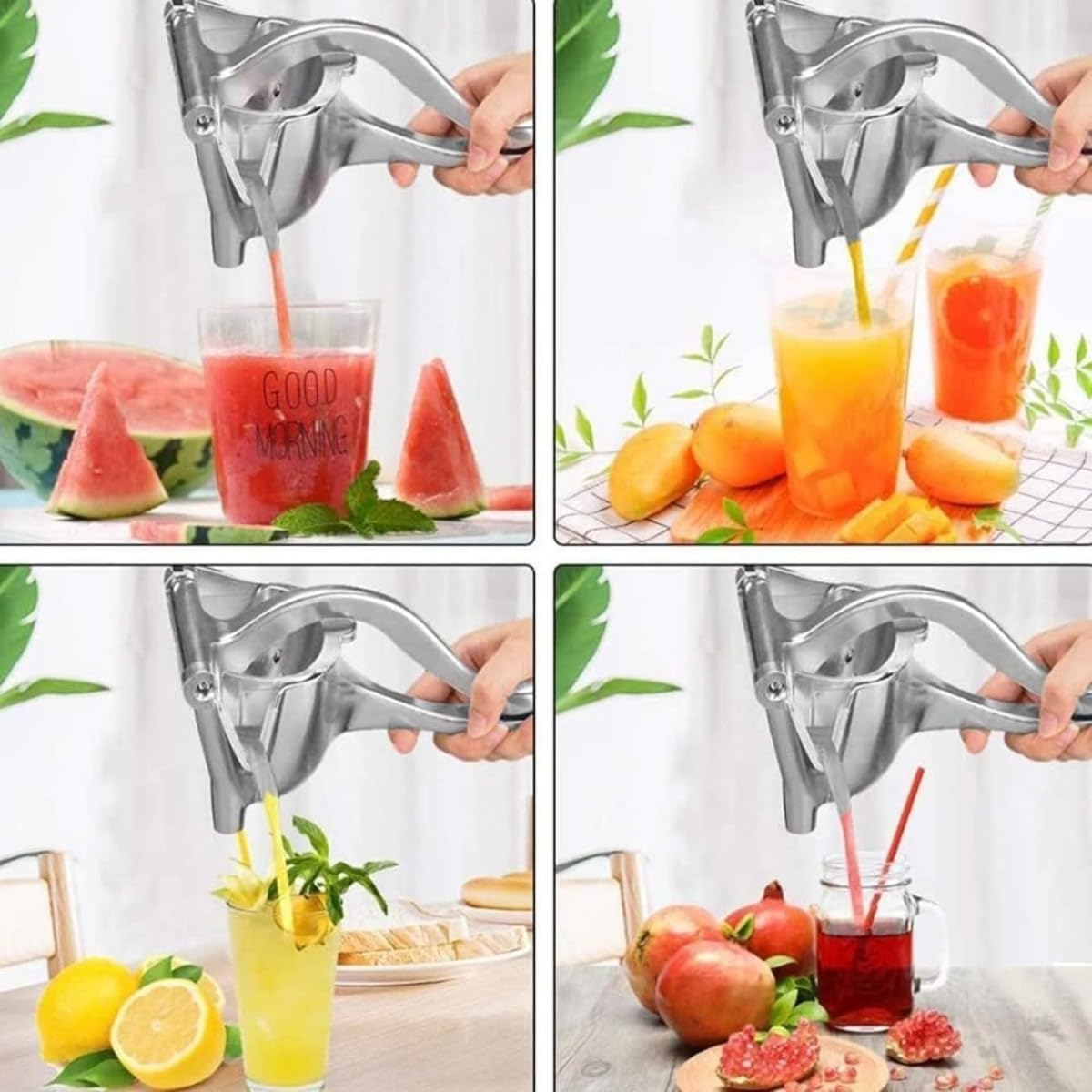 Amazon｜しぼり器 ハンドジューサー フルーツ絞り器 みかん ジュース