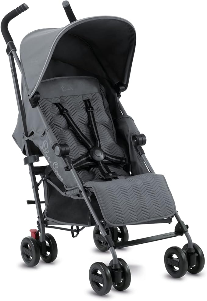 Silver Cross Zest Pushchair Foldable Travel Stroller Compact