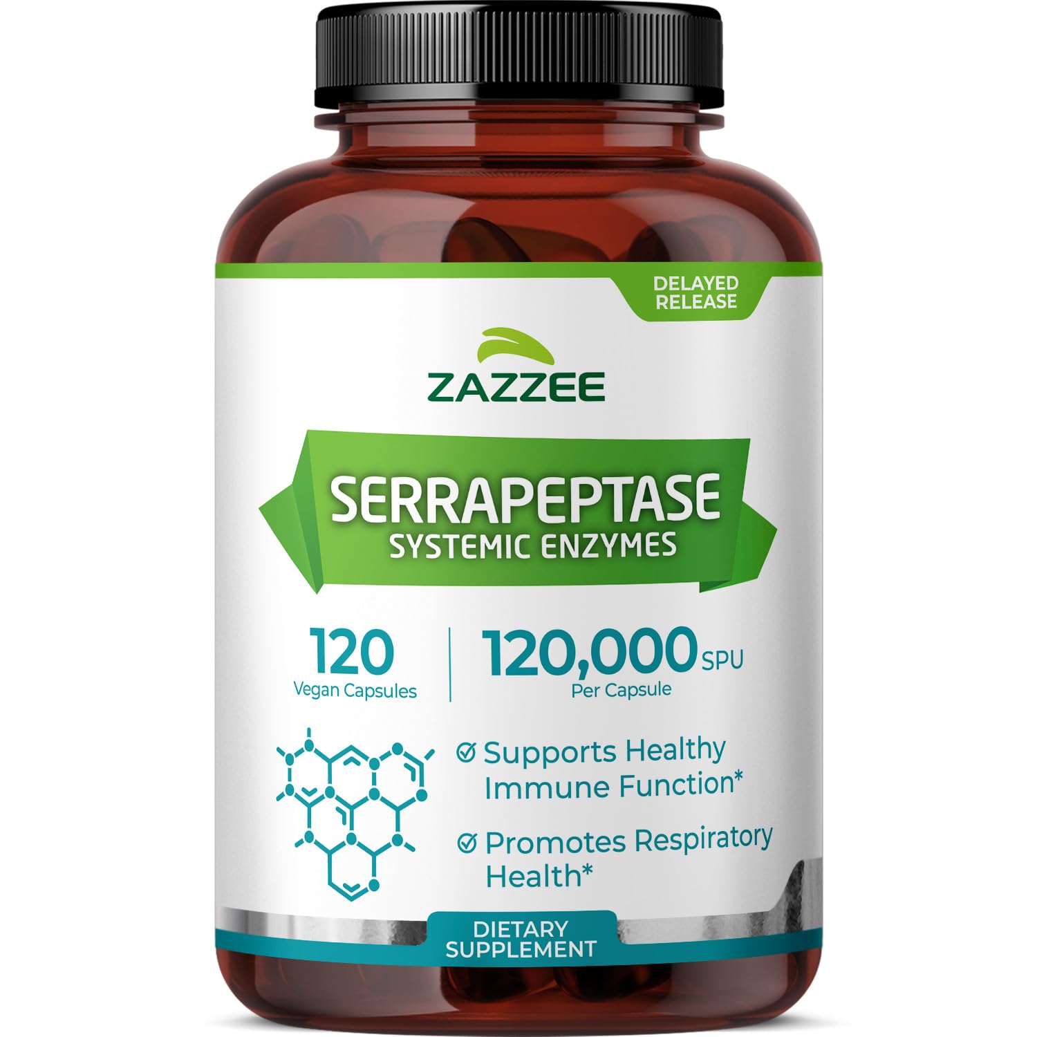 Zazzee Delayed Release Serrapeptase