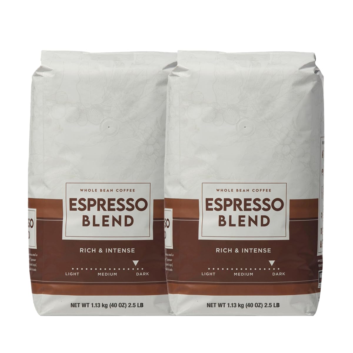 Amazon | エスプレッソブレンド コーヒー 豆 1.13kg x 2個セット