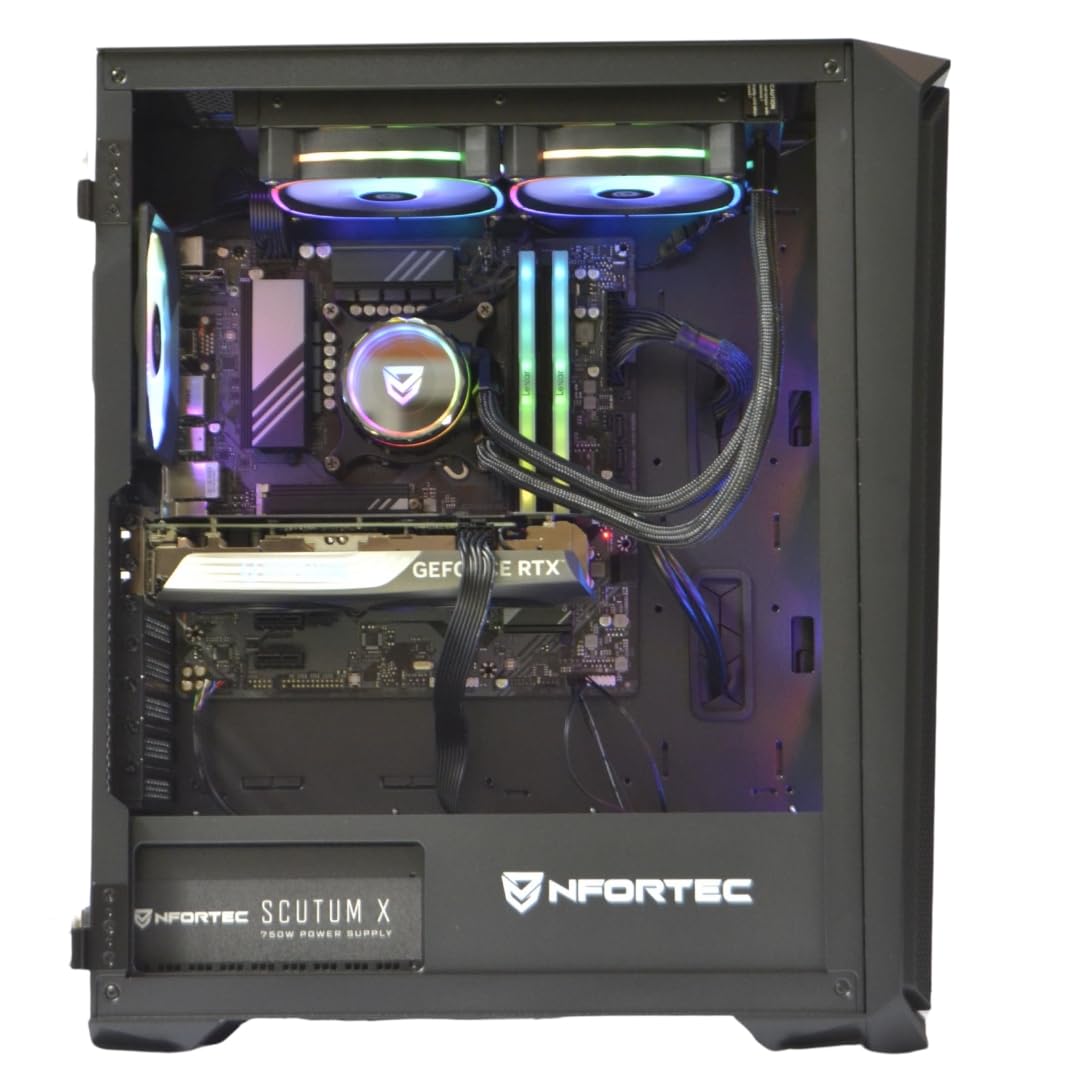 TrendingPC PC Gaming Intel Core I7 12700KF 12 x 5,00ghz • NVIDIA RTX 5070 12gb • 32gb RAM DDR4 • WiFi 6 y Bluetooth 5.2 • SSD m.2 1tb • Refrigeración Líquida 240mm • Windows 11 Pro • PC Gamer