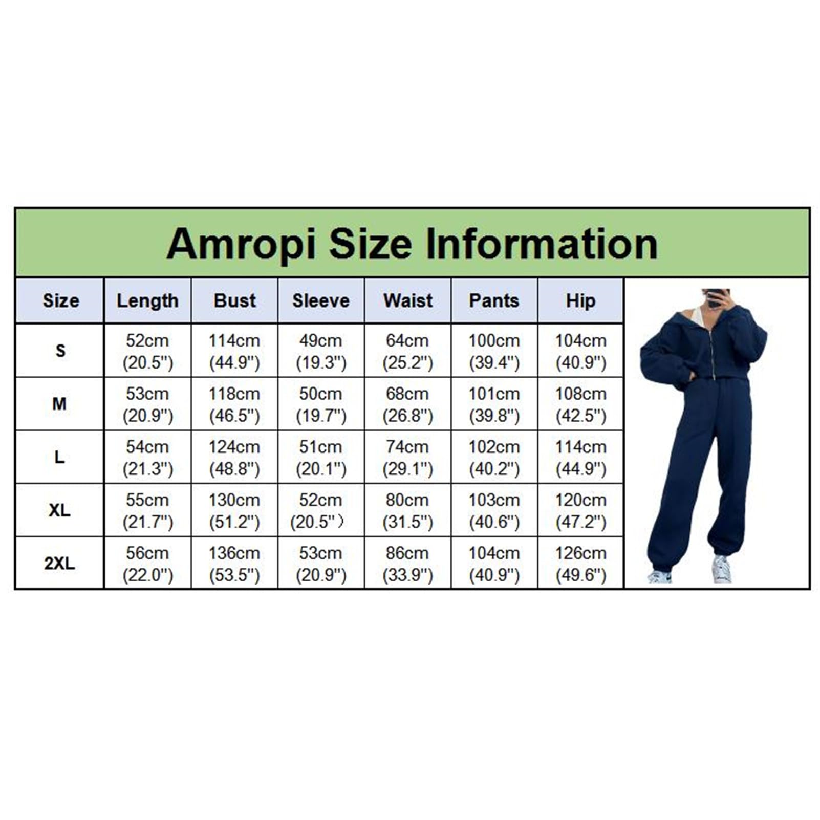 amropi Survêtement Femme 3 Pièces Ensemble de Veste à Capuche et Gilet Débardeur et Pantalon Jogging