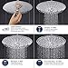 GROHE 26457EN0 Euphoria 260 Shower Head with 3 Spray Patterns, 2.5 gpm, Brushed Nickel InfinityFinish