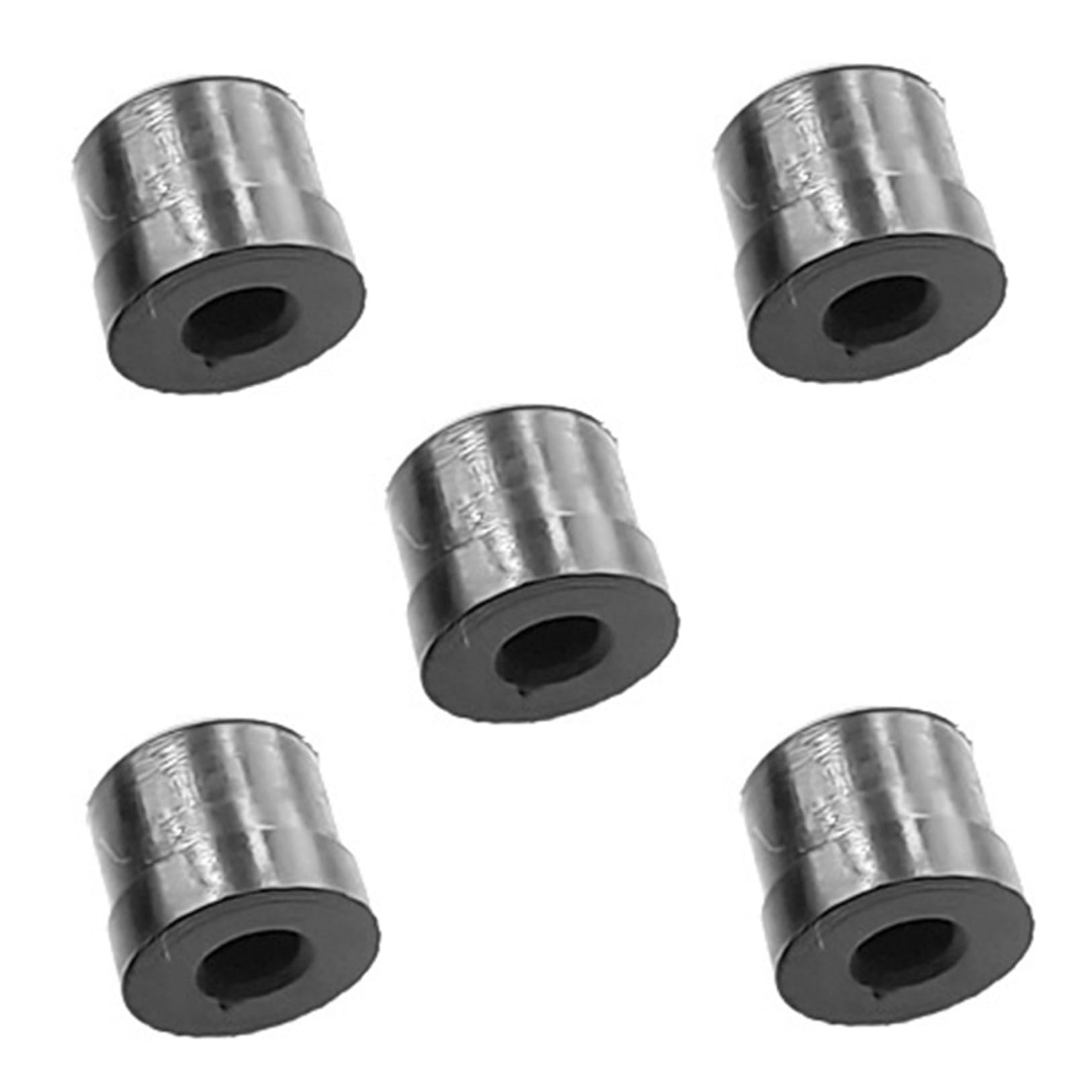 MAGICLULU Set de 5 Puntas de Goma para Trombón, Tapas Negras para Corredera Instalación Fácil y Ajuste Seguro, Accesorios Esenciales para Trombón
