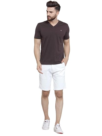 Ben Martin Men's Regular Fit Knee Length Casual Wear Denim Shorts