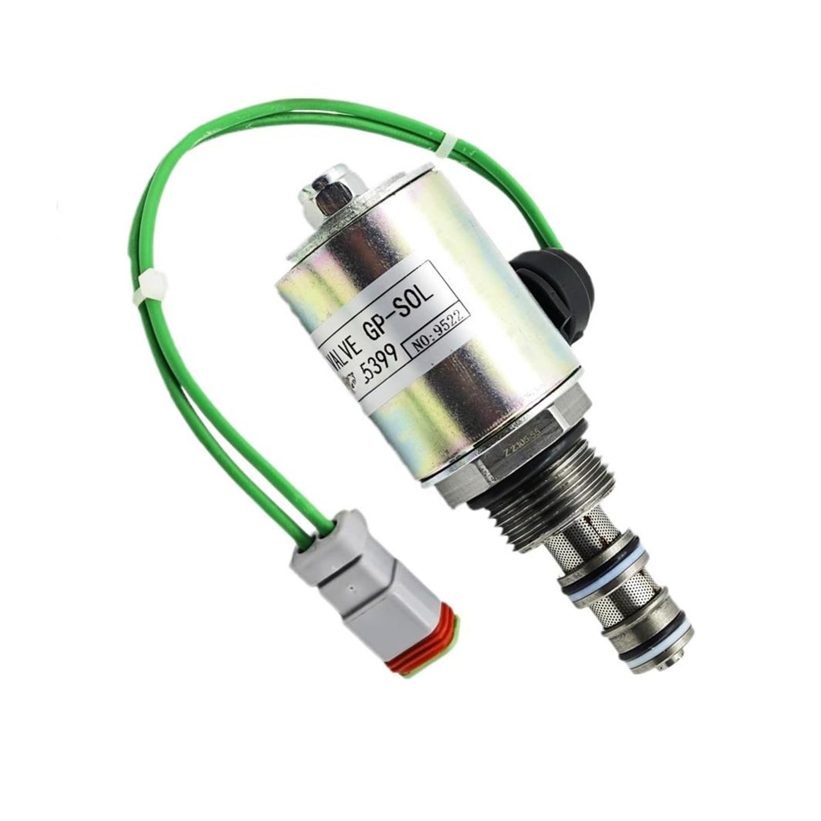 Électrovanne 24 V 147-5399 de rechange pour engins de chantier
