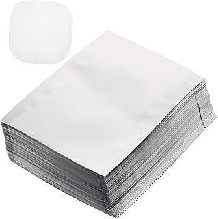 SUNCN 100個 食品保存期間延長可能な 食品用真空包装袋 耐パンク性アルミ箔内付き 字カット採用で開封簡単 家用 業務用対応