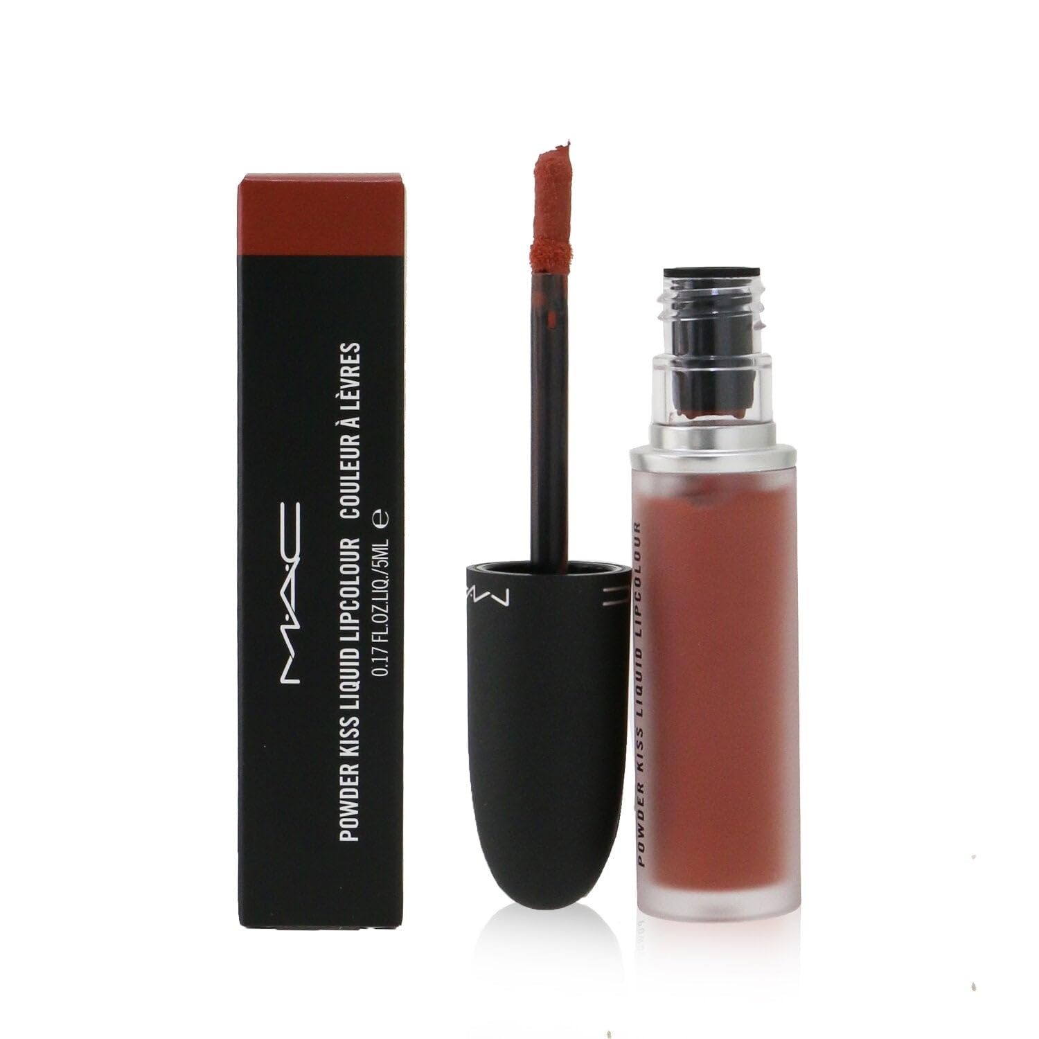 Powder Kiss Liquid Lipcolor - 997 Over The Taupe by MAC for Women - 0.17 oz Lipstick - Image 6
