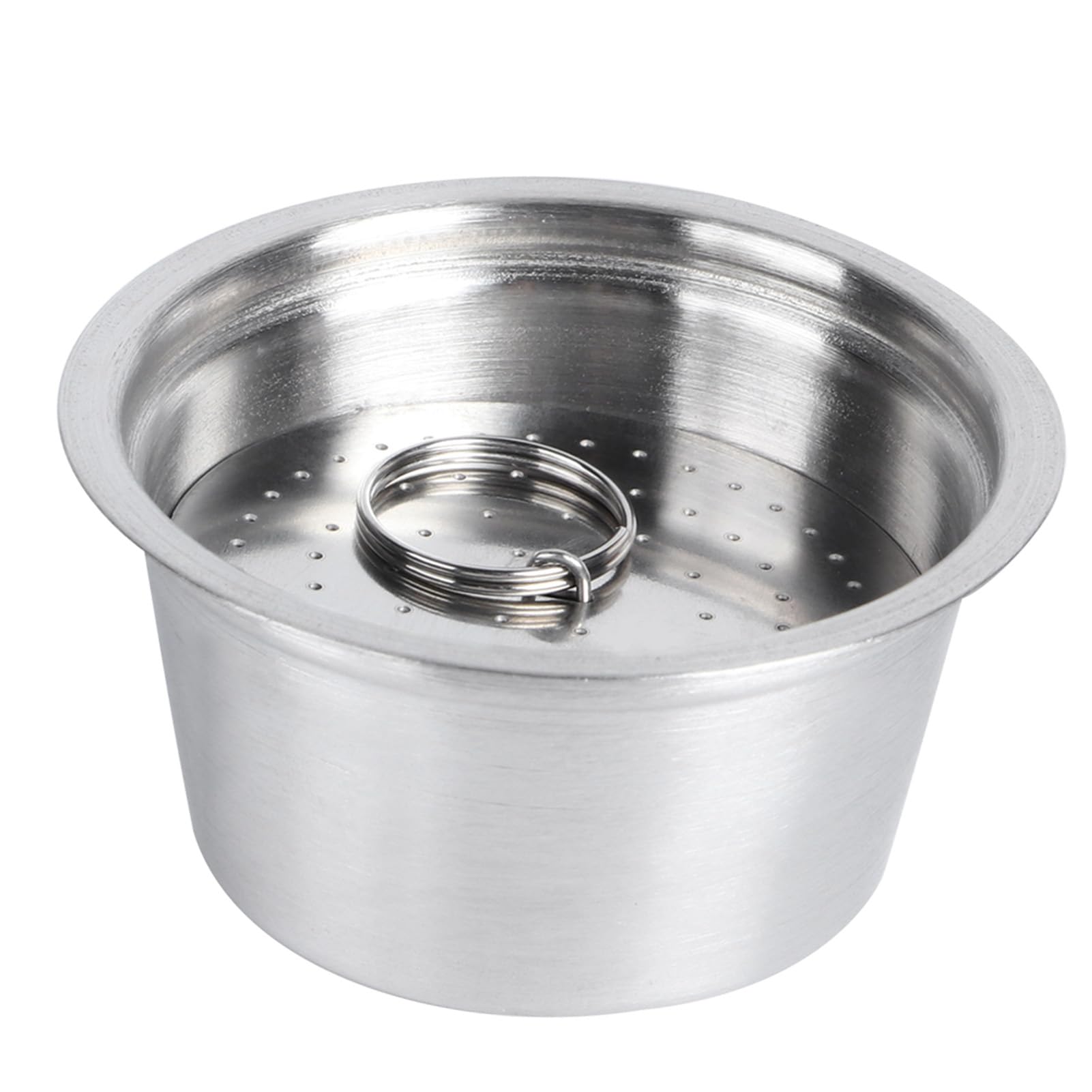 Taza de Cápsulas de café Recargables, Cápsulas de café Recargables de Acero Inoxidable, Filtro de Taza con Tapa de Silicona, Apto para Color (rojo)