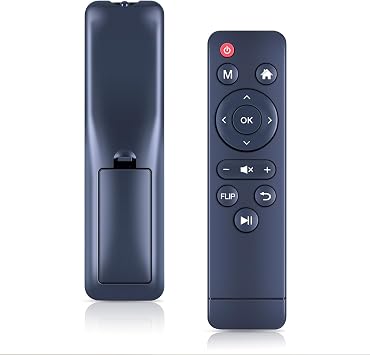 New Replacement Remote Control fit for ClokoWe M8,DBPOWER T20 PJ0703,ARTSEA W25,Blitzwolf BW-VP10,Wimius K2,Mirval LCD Mini Portable Movie Projectors