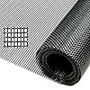Tooltriz Pet Proof Window Screen Replacement, 60“ x 100” Upgraded Thicken Charcoal Fiberglass Mesh for Sliding Pet Screen Door Repair Kit - Screen Door Protector for Dogs Patio Screen mesh