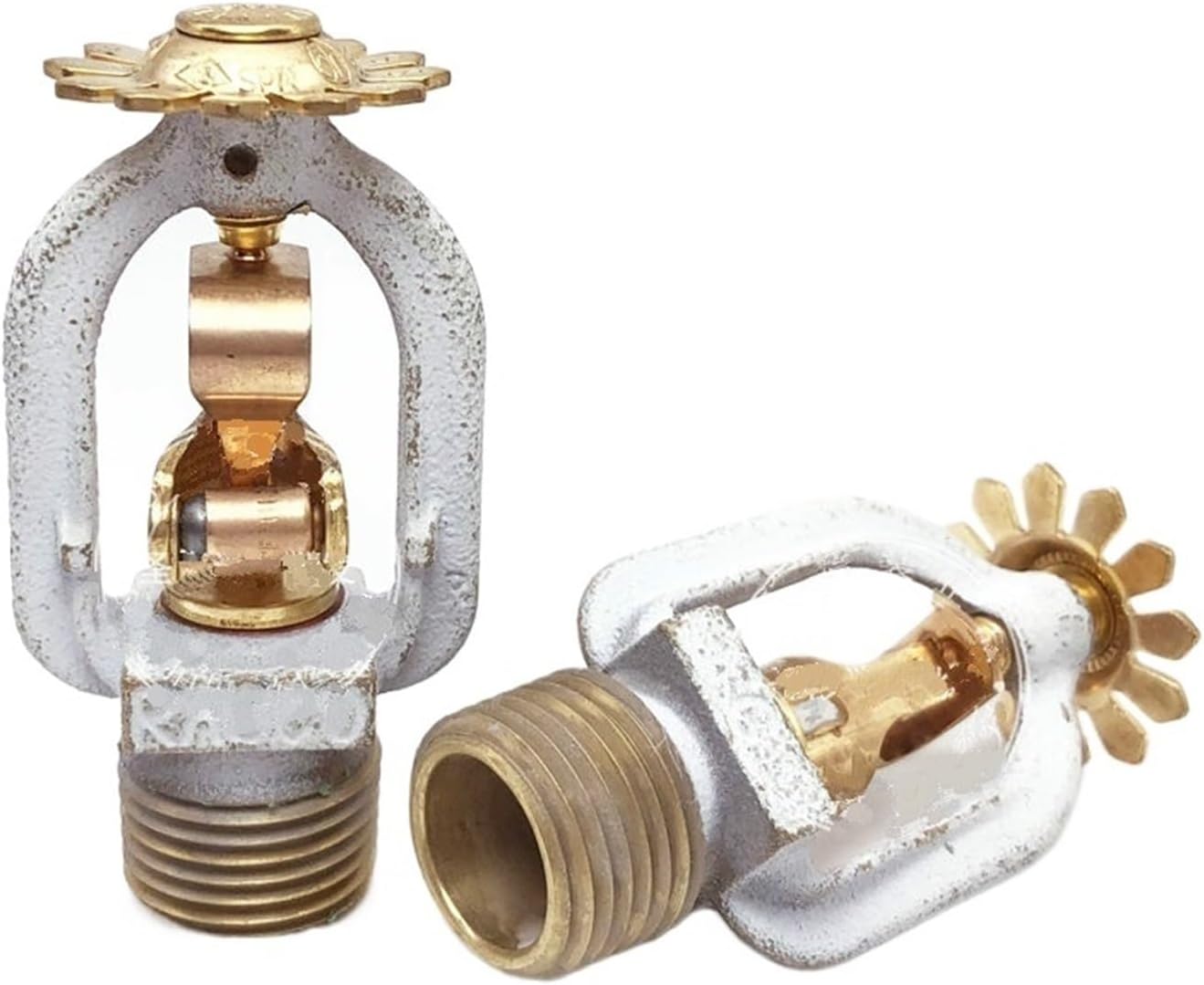 1pcs Standard Response K80 100°C Fusible Alloy Pendent Fire Sprinkler, DN15mm Extinguishing System