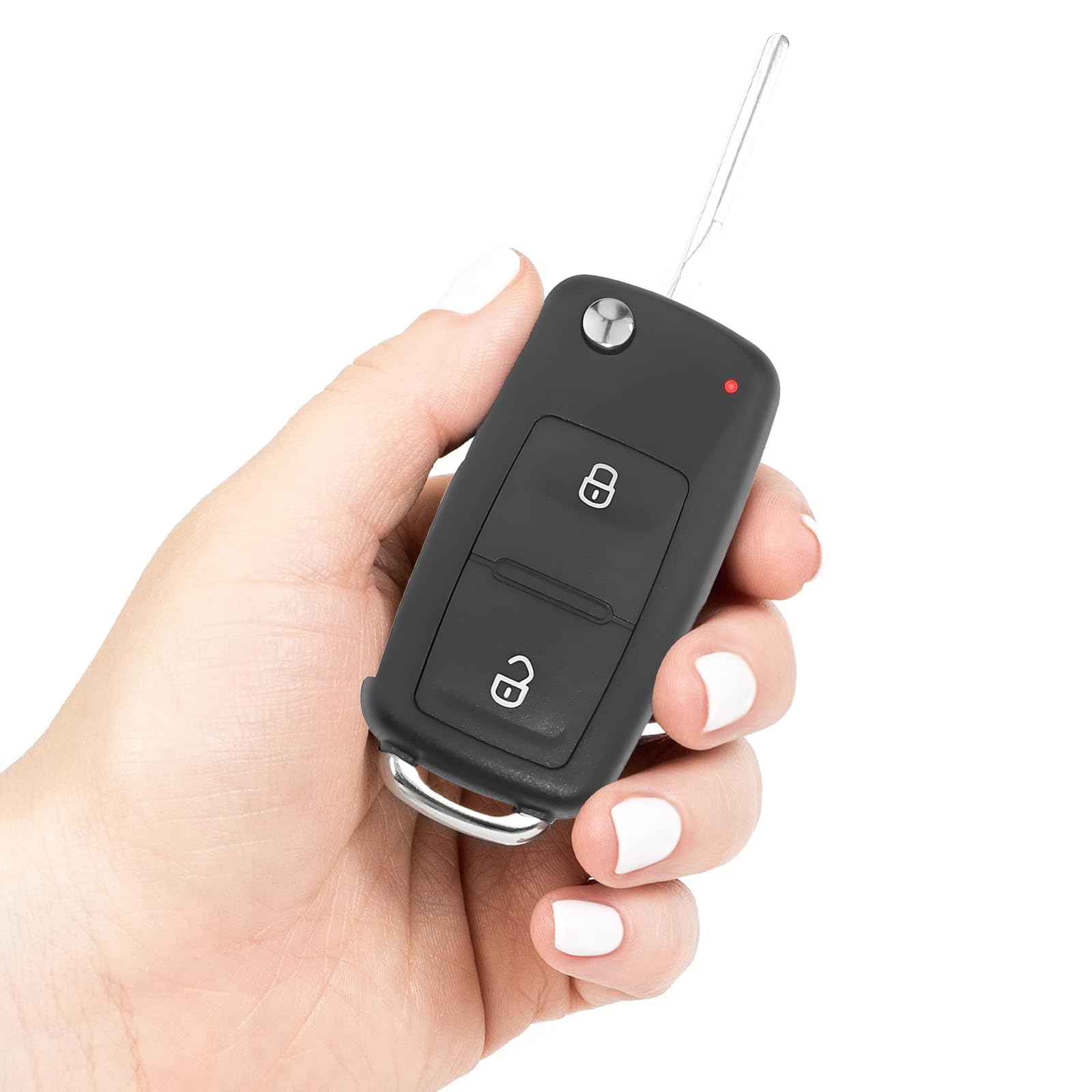 Vw Cc Accessories Car Flip Key Housing Remote Control Case For VW Skoda ...
