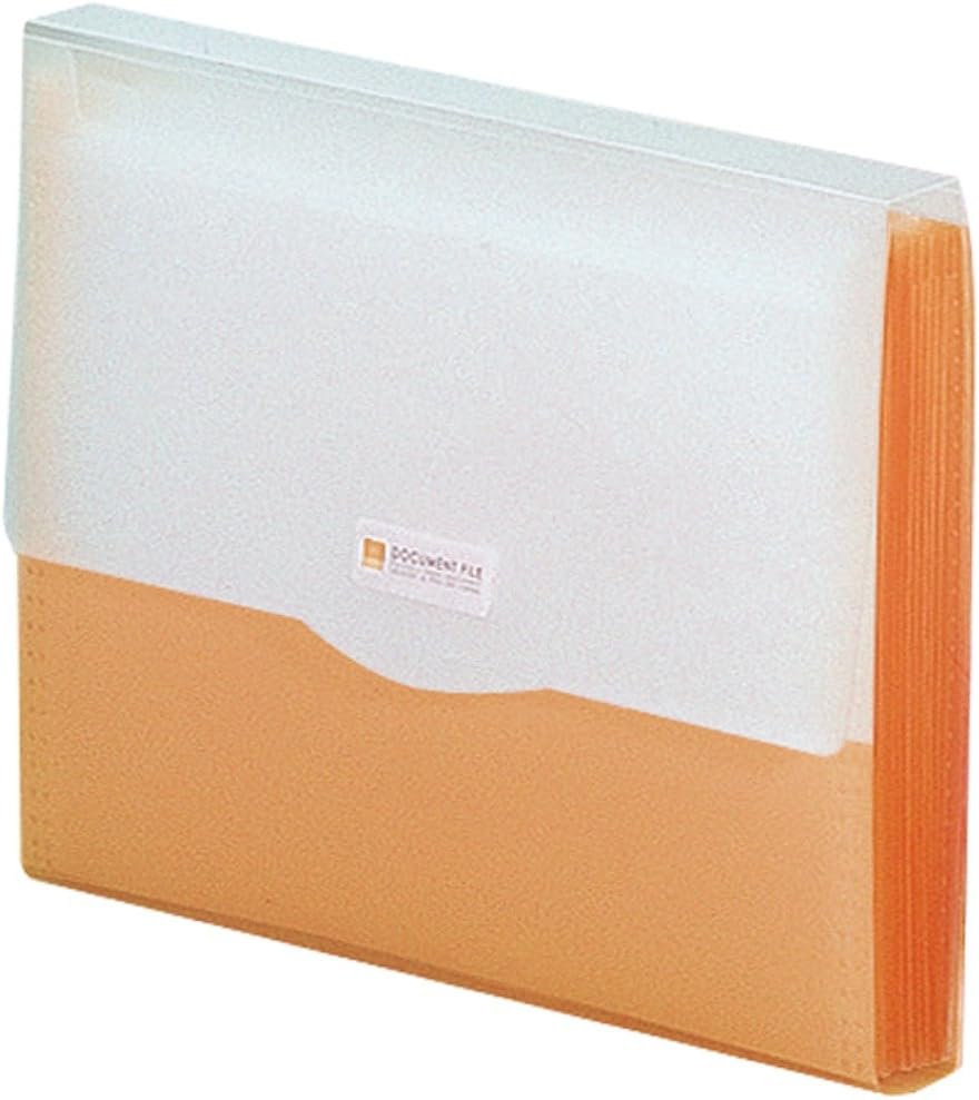 Lihit Lab Document File A4 Orange G5610-4