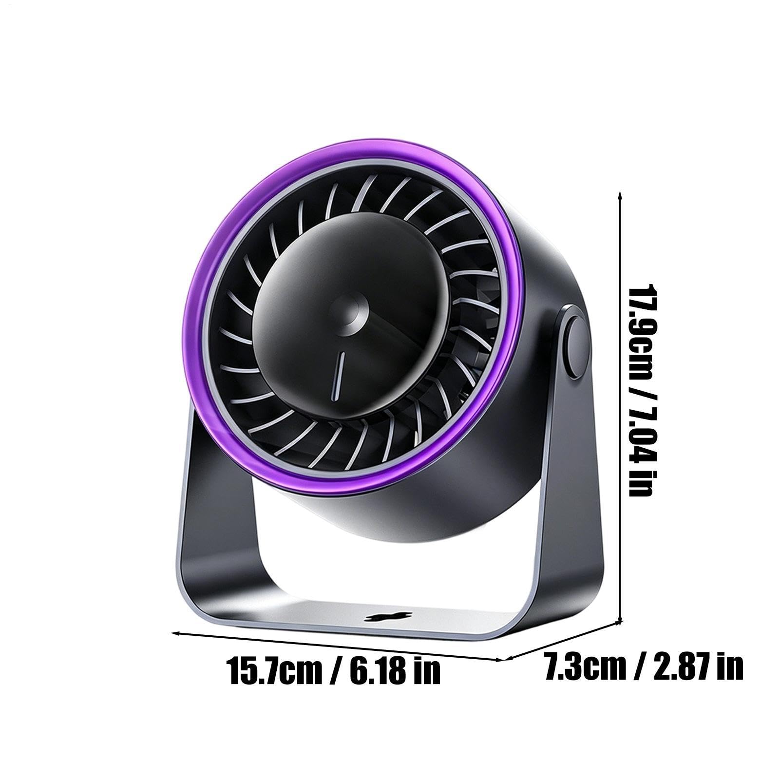Ventilatore Nebulizzatore Con Serbatoio d'Acqua 90ml, 5 Velocità, | Ventilatore da Tavolo Per l', Casa, Ufficio, Camera da , Interni, Lavoro