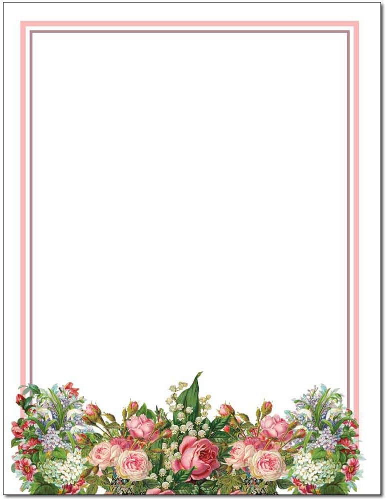 Cottage Garden Letterhead Laser & Inkjet Printer Paper (100 Pack)